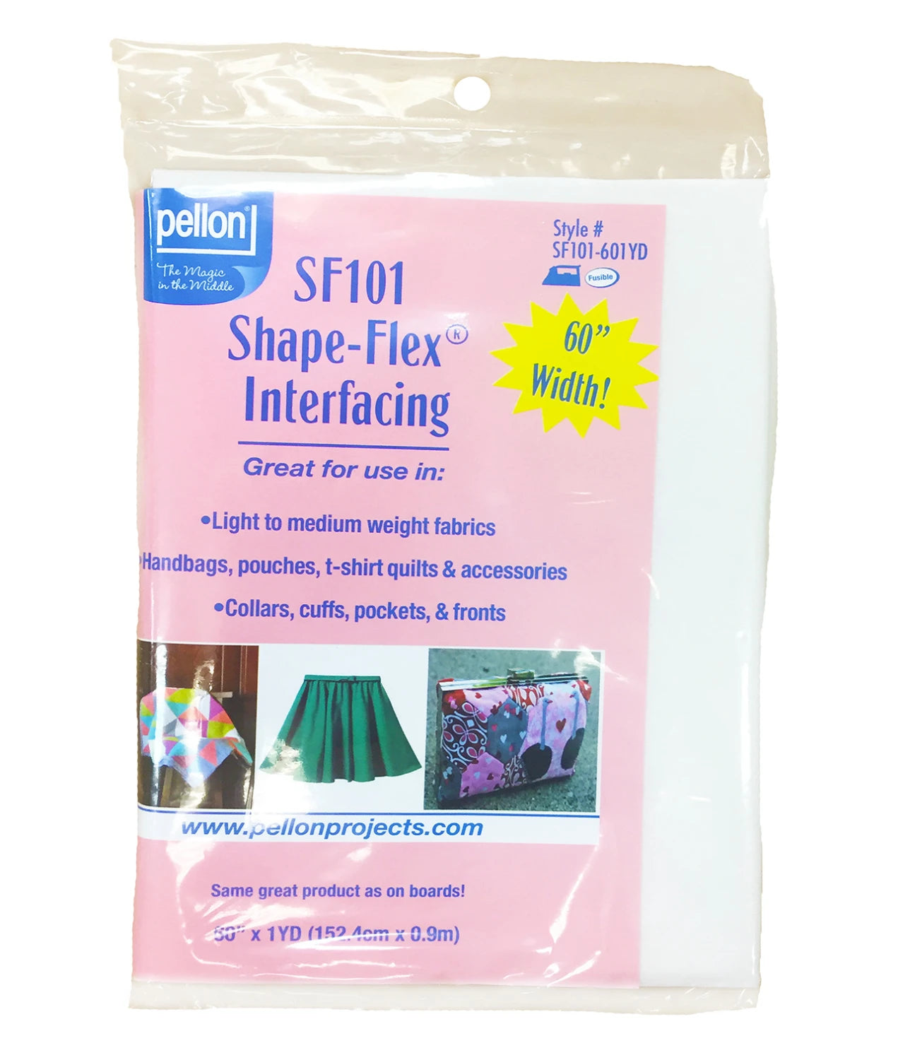 Pellon Shape-Flex Interfacing – Woven Cotton Fusible