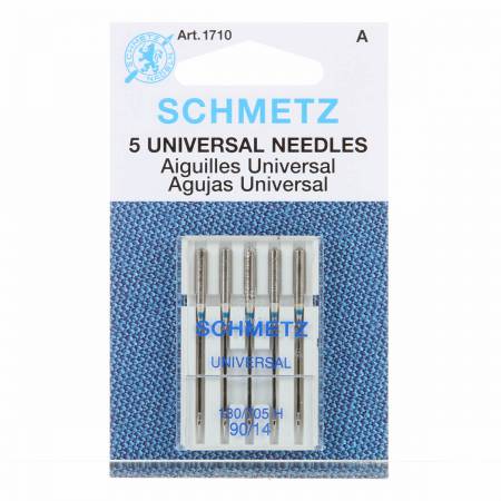 Schmetz Universal Sewing Machine Needles 5-Pack SKU #1710