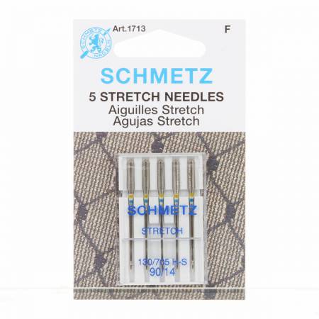 Schmetz Stretch Sewing Machine Needles 5-Pack SKU #1713