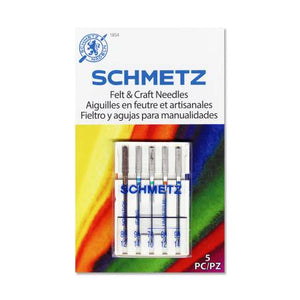 Schmetz Felt & Craft Sewing Machine Needles 5-Pack SKU #1854