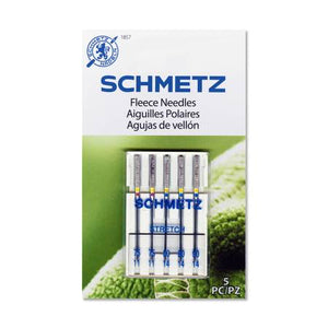 Schmetz Fleece Sewing Machine Needles 5-Pack SKU #1857