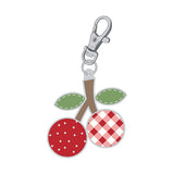 Lori Holt Enamel Happy Charm/Zipper Pulls