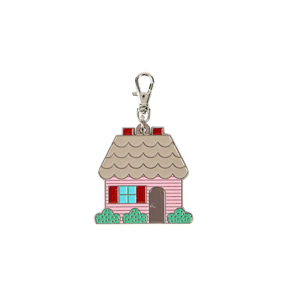 Lori Holt Enamel Happy Charm/Zipper Pulls