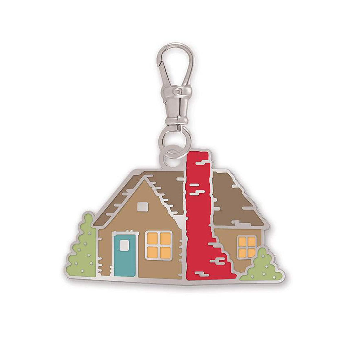 Lori Holt Enamel Happy Charm/Zipper Pulls