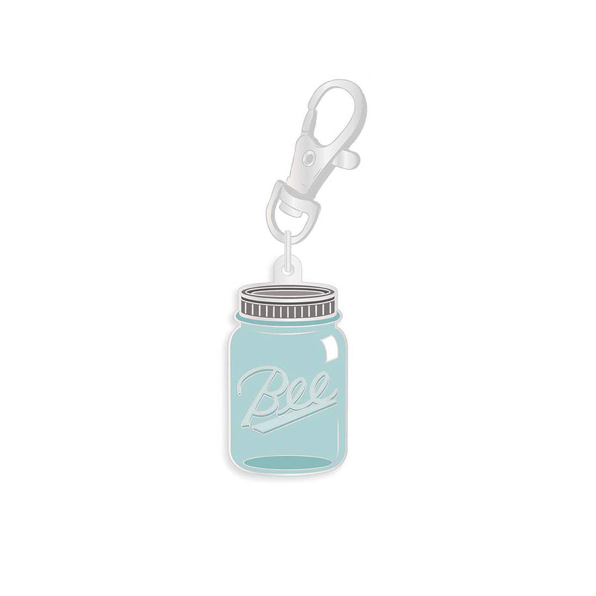 Lori Holt Enamel Happy Charm/Zipper Pulls