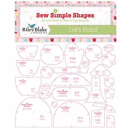 Sew Simple Shapes--Let's Bake! by Lori Holt of Bee in My Bonnet