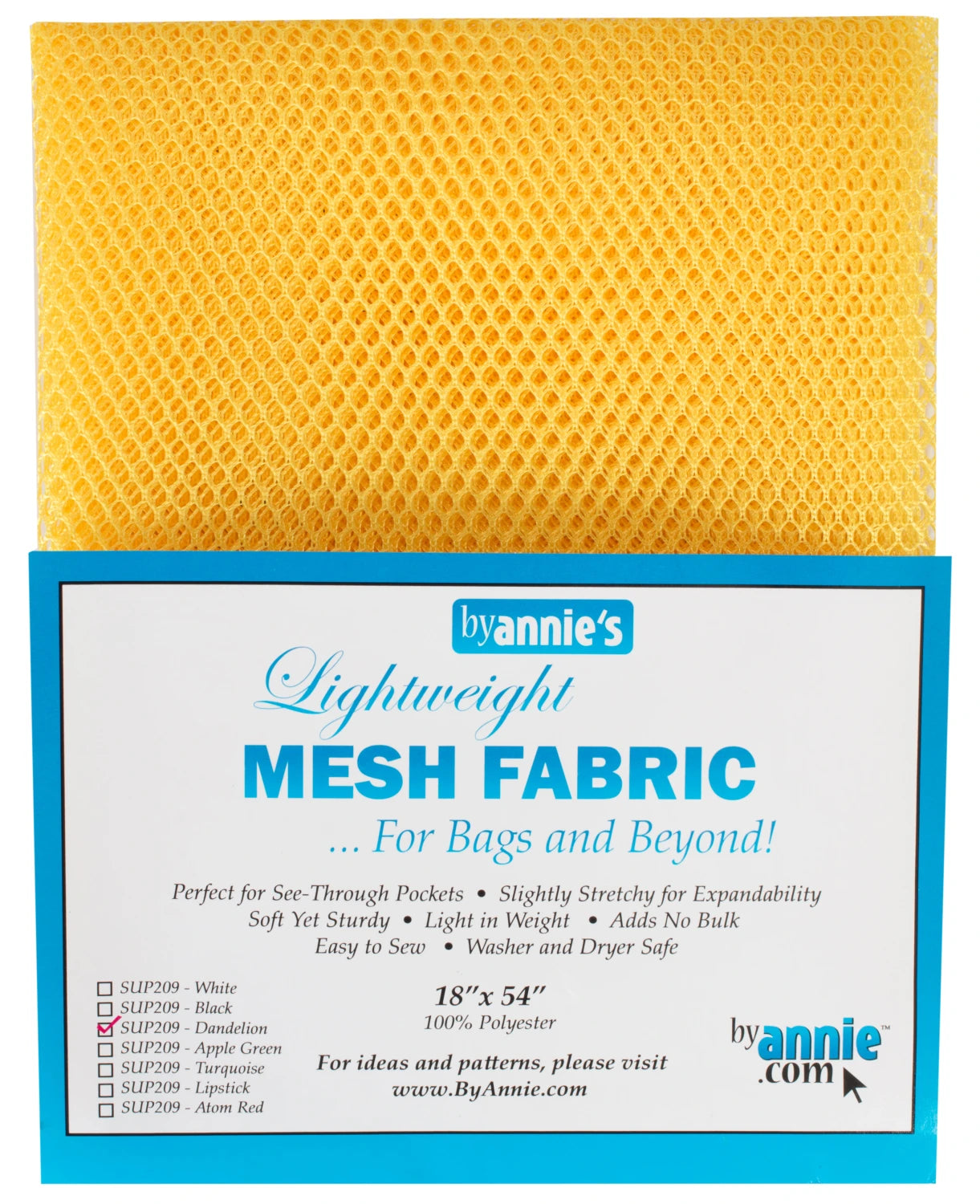 ByAnnie™ Lightweight Mesh Fabric (SUP209) – Multi-Color Selection