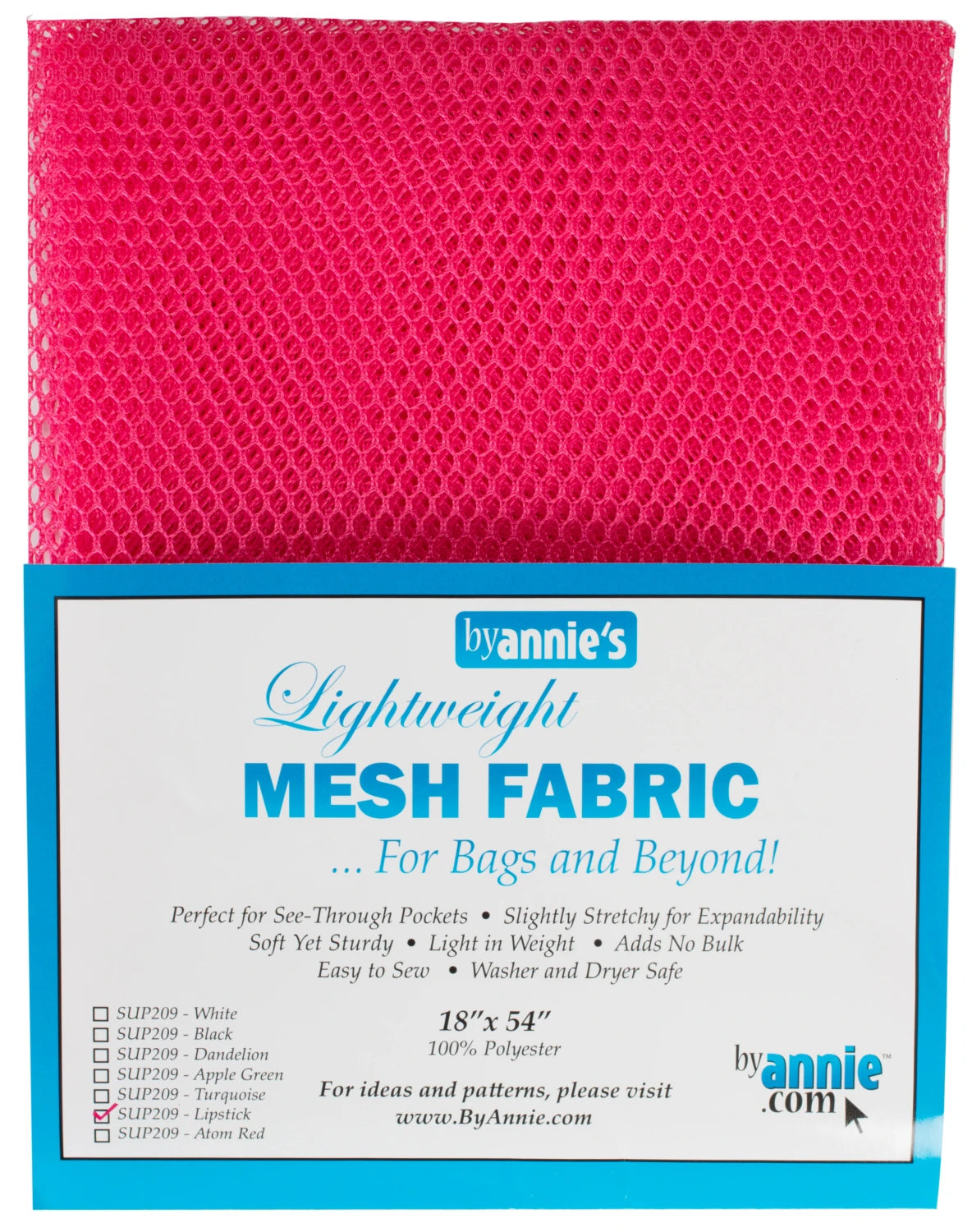 ByAnnie™ Lightweight Mesh Fabric (SUP209) – Multi-Color Selection
