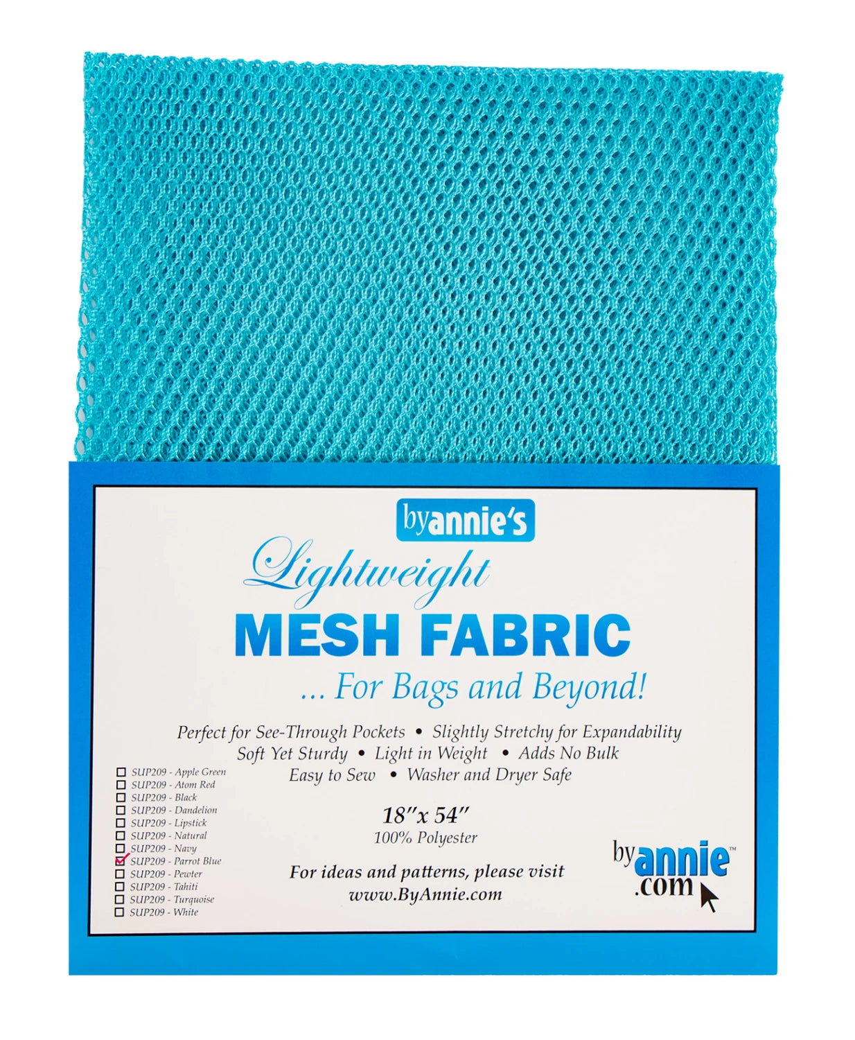 ByAnnie™ Lightweight Mesh Fabric (SUP209) – Multi-Color Selection