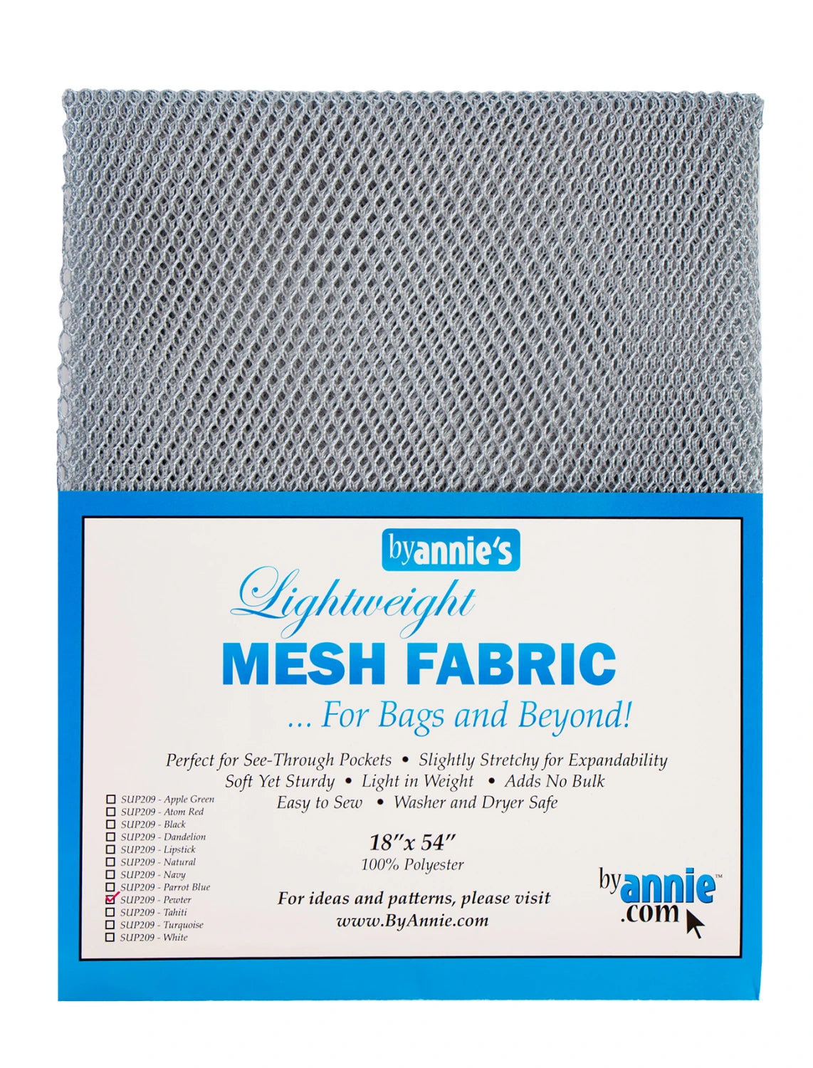 ByAnnie™ Lightweight Mesh Fabric (SUP209) – Multi-Color Selection