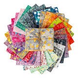 27-Piece Fat Quarter Bundle--Sassy and Tweet Batiks by Beverly McCullough of Flamingo Toes
