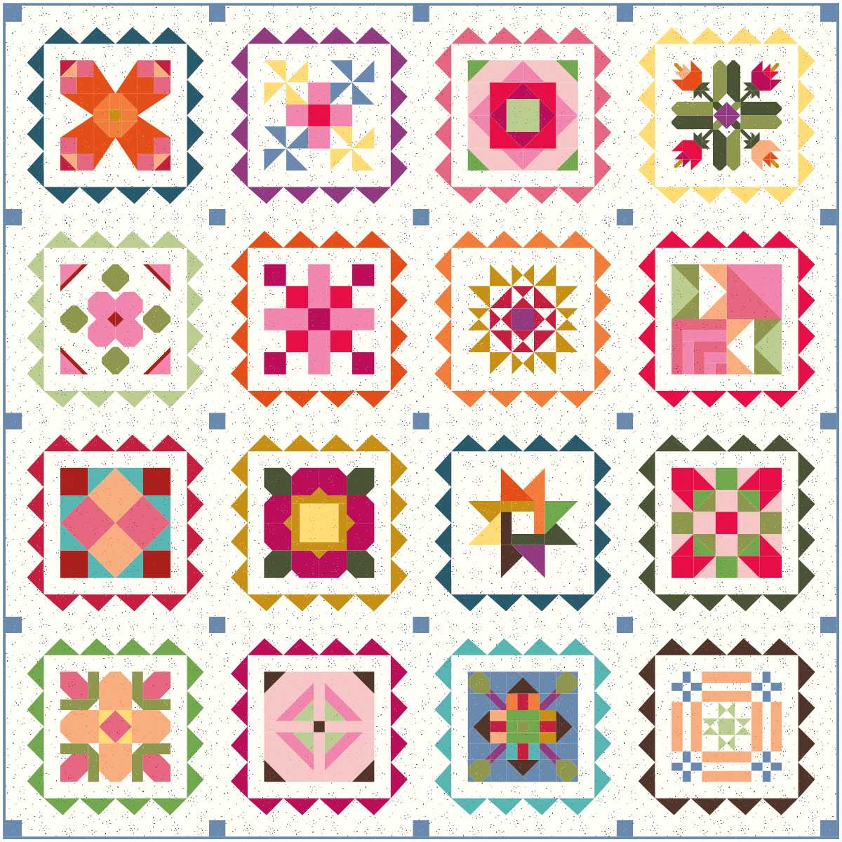 2027 Riley Blake Designs Block Challenge Quilt Kit | Weekly Sew Along
