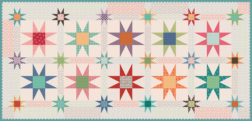 Spacious Skies Runner by Lori Holt in Two Colorways