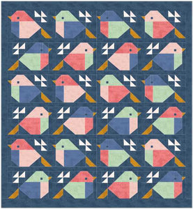 Sparrows Quilt Kit - 2 Colorways