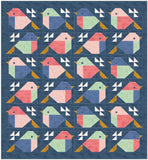 Sparrows Quilt Kit - 2 Colorways