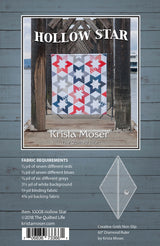 Hollow Star Quilt Pattern by Krista Moser of The Quilted Life 10008