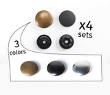 ByAnnie™ Tool-Free Snaps 14mm - 3 Finishes (Set of 4)