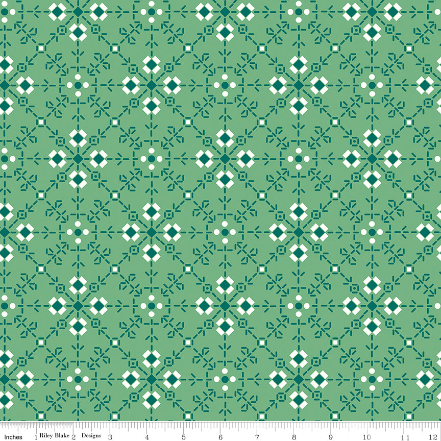 Bee Plaids by Lori Holt Wide Quilt Backing Homemade WB12040 - 3 Colorways