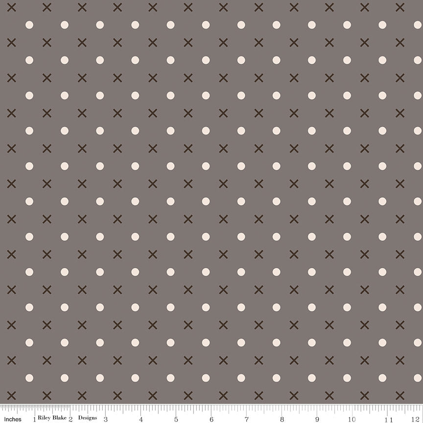 Bee Dots Wide Quilt Backing Fabric WB14183 - 4 Colorways