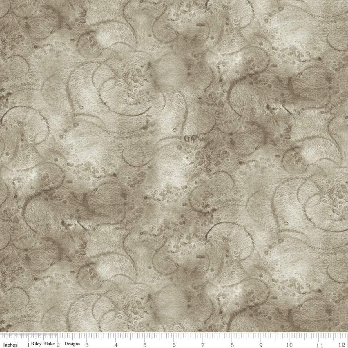 Painter's Watercolor Swirl Wide Quilt Backing - 5 Colorways