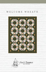 Welcome Wreath Quilt Pattern by Amber Johnson of Gigi's Thimble for Riley Blake Designs