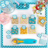 Blue Alpha Clippies by It's Sew Emma ISE-7020