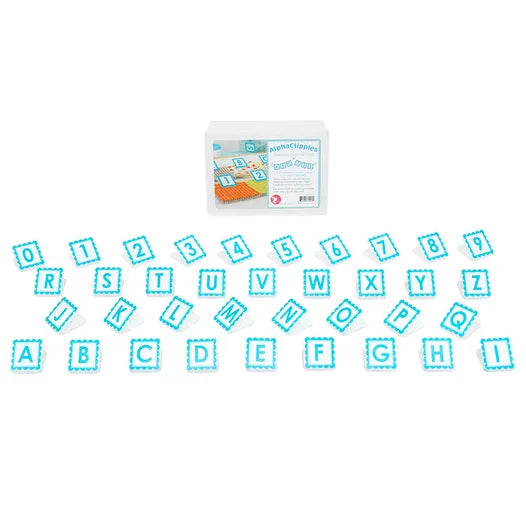 Blue Alpha Clippies by It's Sew Emma ISE-7020