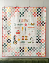 Sunsetridge I Sew Panel Quilt Kit by Minky Kim