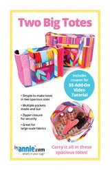 ByAnnie™ Two Big Totes SKU PBA310