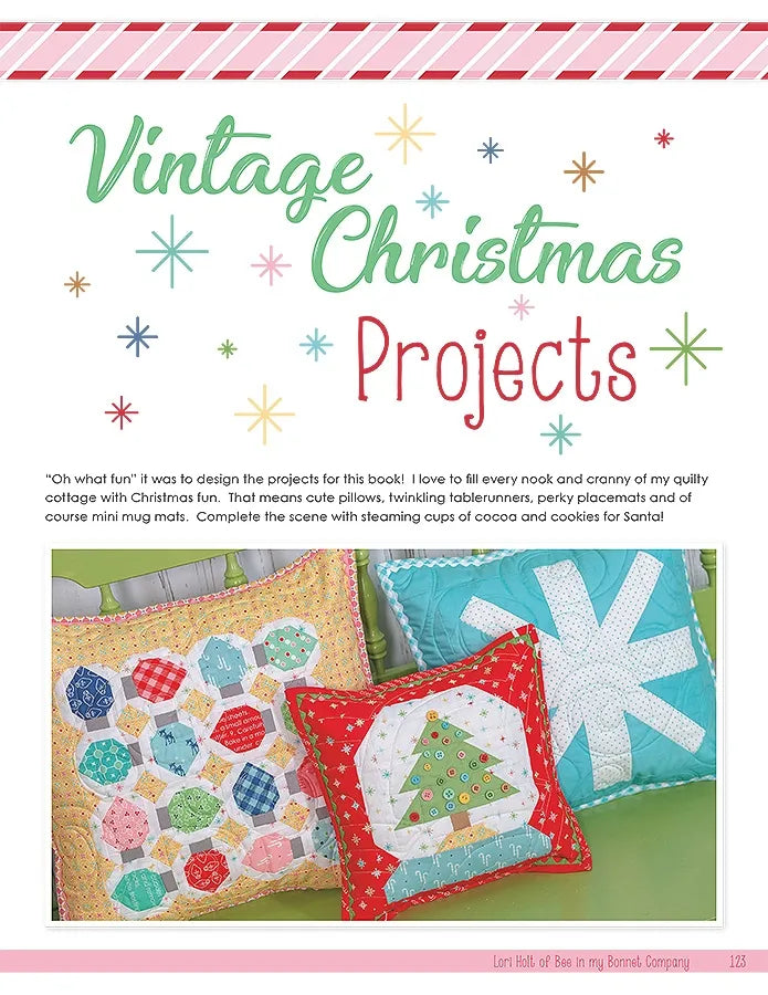 Vintage Christmas by Lori Holt of Bee My Bonnet for It's Sew Emma