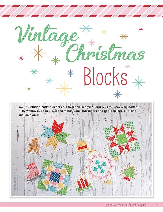 Vintage Christmas by Lori Holt of Bee My Bonnet for It's Sew Emma