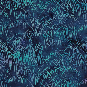 Island Batiks--Starry Night, Wheat Field--Universe