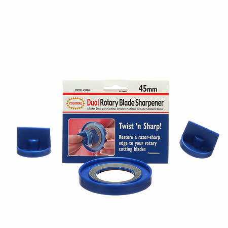 Colonial Needle Company Dual Rotary Blade Sharpener--45mm