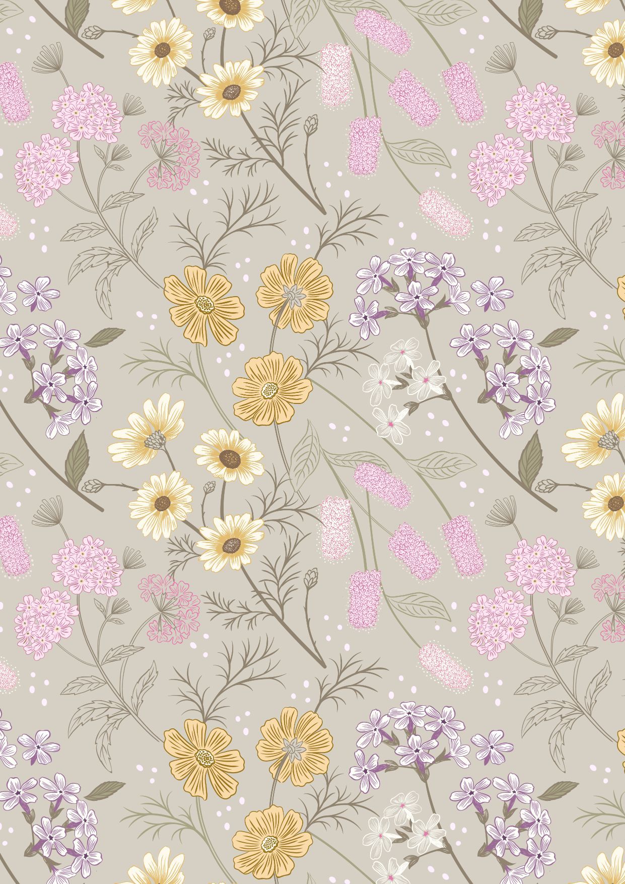 15-Piece Fat Quarter Bundle--Lewis and Irene Botanic Garden