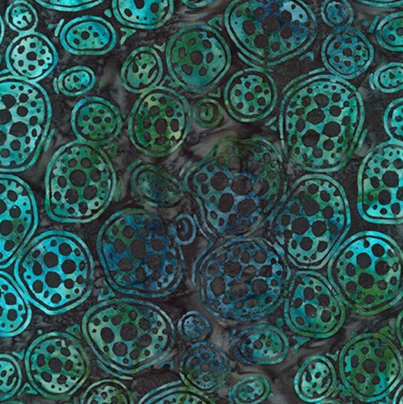 Robert Kaufman Artisan Batiks--Nature's Textures 2--Storm Aqua