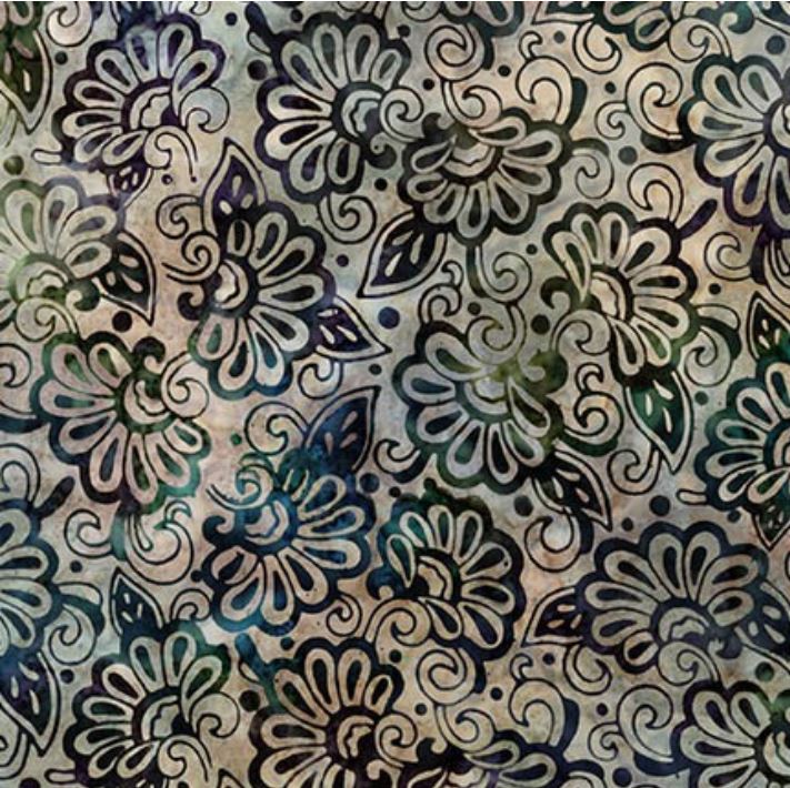 Robert Kaufman Artisan Batiks--Terrace 3--Garden