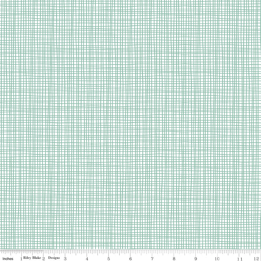 Sleep Tight by Gabrielle Neil Design Studio for Riley Blake Designs, Weave--Mint