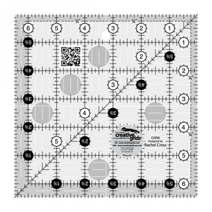 Creative Grids® Quilt Ruler 6-1/2" Square