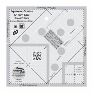 Creative Grids® Square on Square 3" & 6" Trim Tool