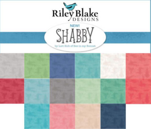 19-Piece Fat Quarter Bundle--Shabby by Lori Holt of Bee in My Bonnet for Riley Blake Designs