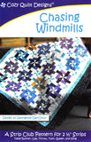 Cozy Quilt Designs Chasing Windmills Pattern <BR> Click for fabric requirements