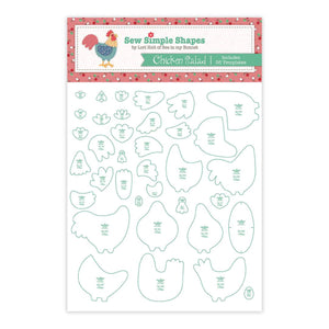 Sew Simple Shapes--Chicken Salad by Lori Holt of Bee in My Bonnet