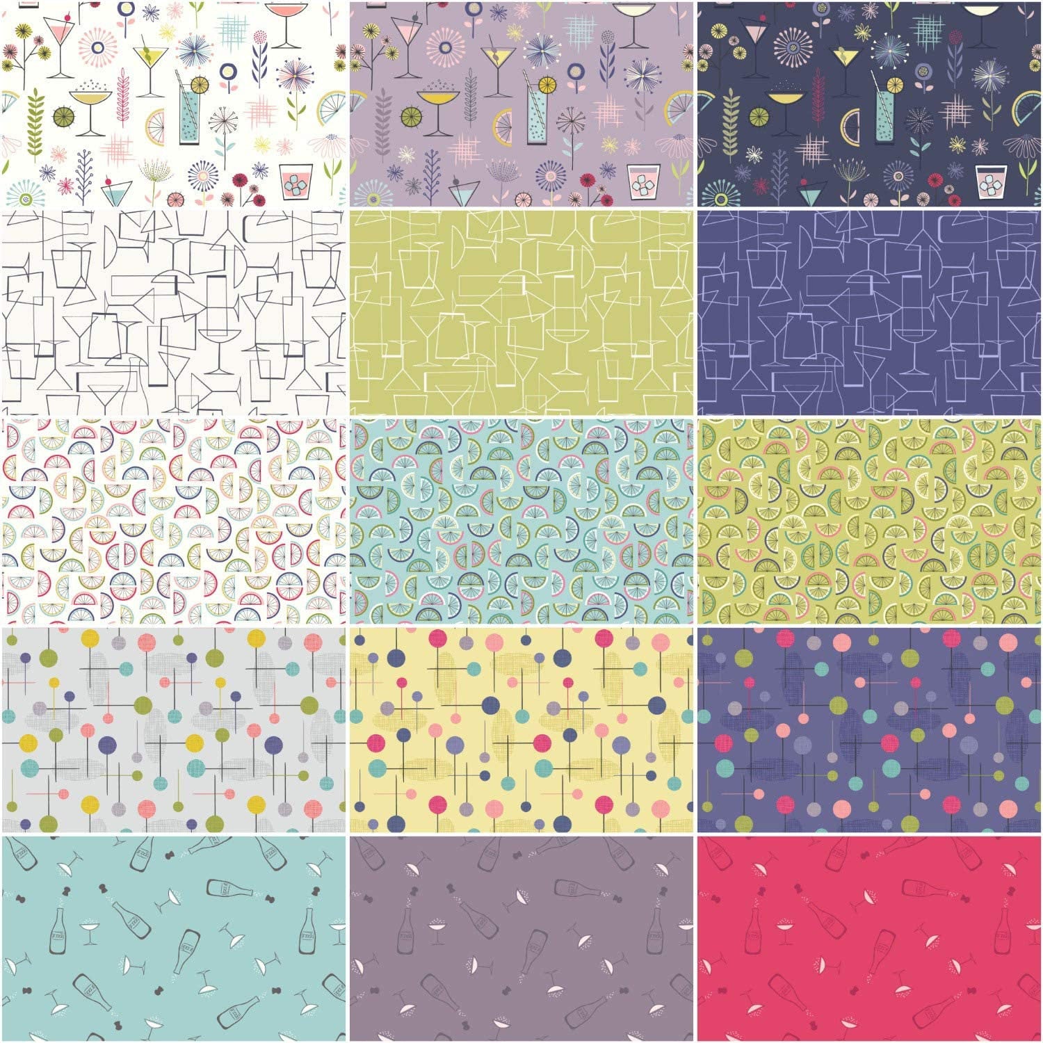 10" Stacker--Cocktail Party from Lewis and Irene