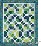 Cozy Quilt Designs Mirror Mirror Pattern <br> Click for fabric requirements