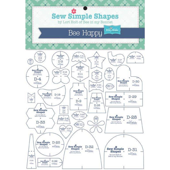 Sew Simple Shapes--Bee Happy by Lori Holt of Bee in My Bonnet