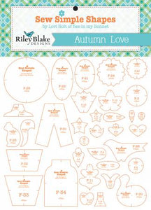 Sew Simple Shapes--Autumn Love by Lori Holt of Bee in My Bonnet