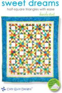 Cozy Quilt Designs Sweet Dreams Pattern <br> Click for fabric requirements