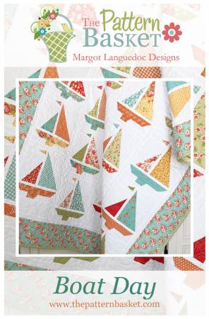 Boat Day Quilt Pattern by Margot Languedoc of The Pattern Basket