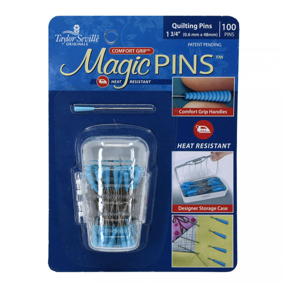 Tailor Mate Magic Pins--Quilting Pins, 100/pack