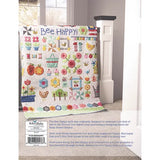 Bee Happy 72" x 80" Quilt Pattern Book by Lori Holt of Bee My Bonnet for Riley Blake Designs
